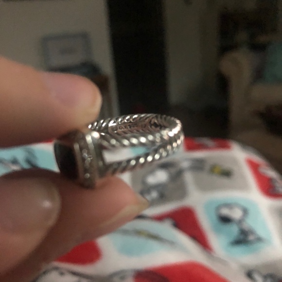 David Yurman Petite Albion Amethyst ring - Picture 6 of 6